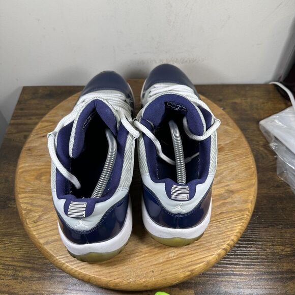 Air Jordan 11 Retro Low Shoes Mens Size 10.5 Concord 528895-007 Patent main image 5